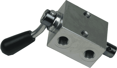 5 WAY 8 POSITIONS MANUAL DIVERTER VALVE 1/4" BSP-3
