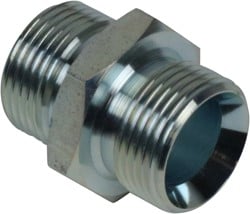 DUBBELNIPPEL 1 1/4" BUITENDRAAD - 1 1/4" BUITENDRAAD