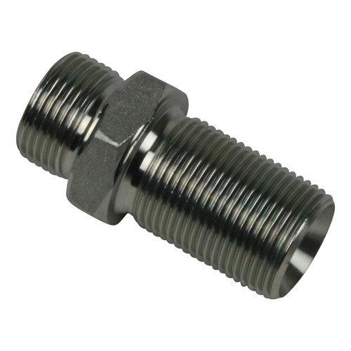 BULKHEAD ADAPTOR 3/8" MALE - 3/8" MALE