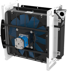 ASA OIL COOLER 0367 WITH 11CM³ HYDRAULIC MOTOR