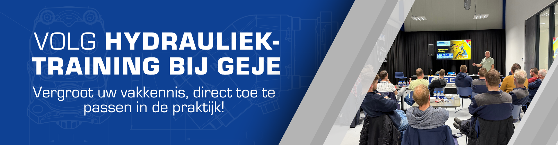 Hydrauliektraining banner