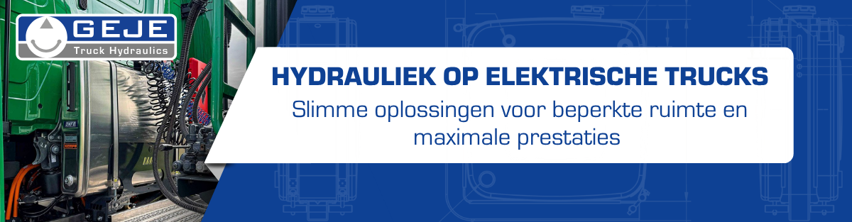 Hydrauliek op elektrische trucks