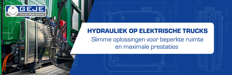 Hydrauliek op elektrische trucks