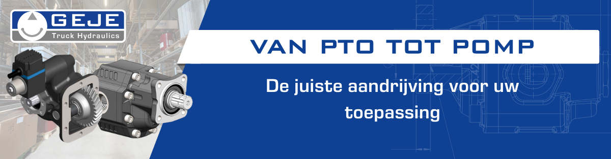 Van PTO tot pomp: de juiste aandrijving voor uw toepassing