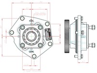 MOTOR NEBENANTRIEB ED120 SCANIA-2