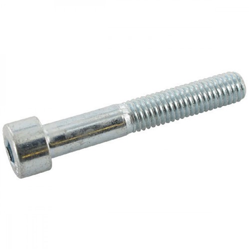 INBUSBOUT 2 X DOORBOUW VOETPLAAT M6 X 110 VERZ