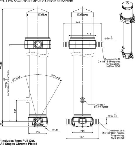 TELESKOPZYLINDER CS17 5 STUFEN 49 TONNEN HUB 5733 ULTRA (ALLE STUFEN VERCHROMT)-2