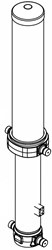 TELESKOPZYLINDER CS17 5 STUFEN 30 TONNEN HUB 9483 VERCHROMT