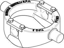 CRADLE FOR TELESCOPIC CYLINDER (10 TONNES)