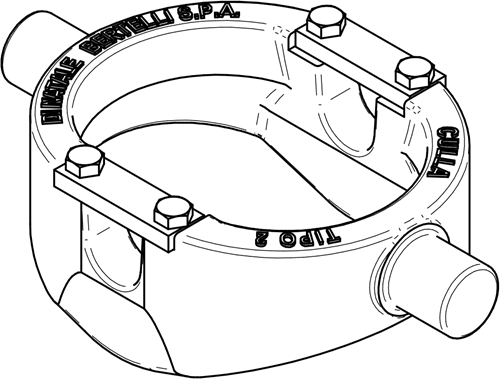 CARDANRING VOOR TELESCOOPCILINDER (10 TON)