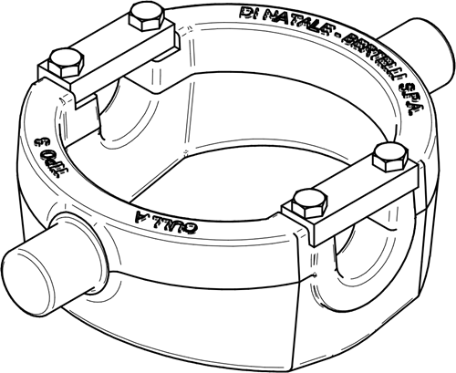 CARDANRING VOOR TELESCOOPCILINDER (16 TON)
