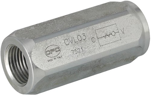 RÜCKSCHLAGVENTIL 1/2" 4 BAR