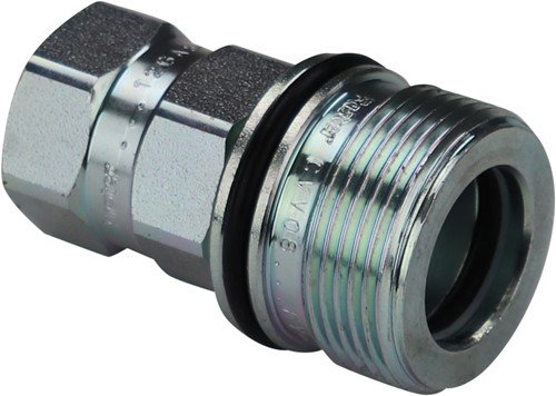 SCHROEFKOPPELING CVV08 FEMALE BSPP 1/2" (ISO 14541)