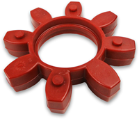 KOPPELINGSRUBBER SGEG60 - SGES60 ROOD LPR202-95 SHORE A