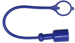 STOFDOP BLAUW NV 3/8" MALE