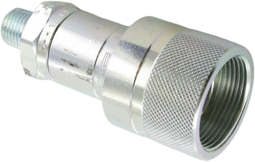 SCHRAUBKUPPLUNG PVVM38 MUFFE NPTF 3/8" MALE (ISO 14540)