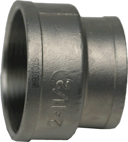VERLOOPSOK 2" X 1-1/2" RVS