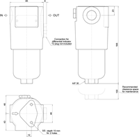 PERSFILTER G 1/2" 420 BAR 45 L/MIN 10 µm MICROVEZEL-3