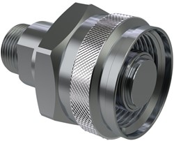 SCREW-ON FLAT FACE COUPLING MALE FLV08 M30X2 20S