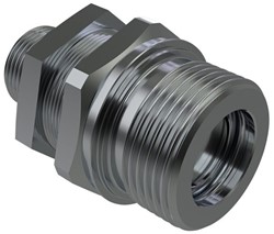 SCREW-ON FLAT FACE COUPLING FEMALE FLV08 M30X2 20S