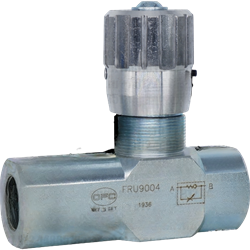 SMOORTERUGSLAGKLEP 3/4" 350 BAR 80L/M