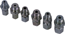 STRAIGHT MALE SCREW FITTING 6L PIPE SECTION - 1/8" MALE THREAD