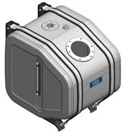 HYDRAULIC TANK ALUMINIUM 140 LTR 578*639*506 SLT