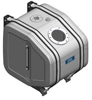 HYDRAULIC TANK ALUMINIUM 140 LTR 578×639×506 SLT