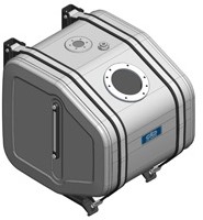 HYDRAULIC TANK ALUMINIUM 150 LTR 578×639×546 SLT