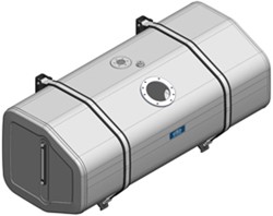 HYDRAULIC TANK ALUMINIUM 400 LTR 578×639×1476 SLT