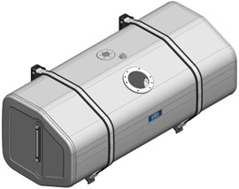 HYDRAULIEKTANK ALUMINIUM 400 LTR 578*639*1476 SLT