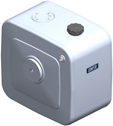 HYDRAULIKTANK ALUMINIUM 200 LTR 640×710×500 + MONTAGEPLATTE "MULTIVALVE"