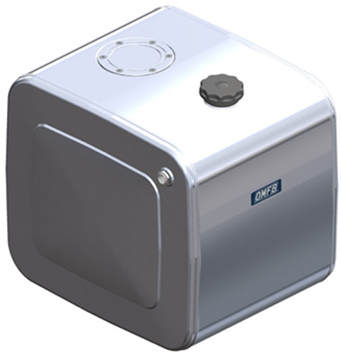 HYDRAULIC TANK ALUMINIUM 250 LTR 640*710*600 + 2" SUCTION ADAPTOR