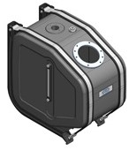 HYDRAULIC TANK STEEL 100 LTR 578×639×376 SLT