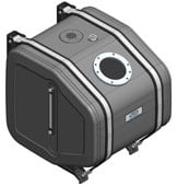 HYDRAULIC TANK STEEL 150 LTR 578*639*546 SLT