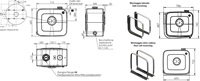 HYDRAULIKTANK STAHL 200 LTR 640×710×500 + MONTAGEPLATTE FÜR OMFB KIPPVENTIL-2