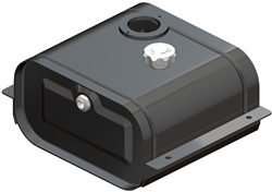 HYDRAULIC TANK STEEL 21 LTR + FILTER FLANGE
