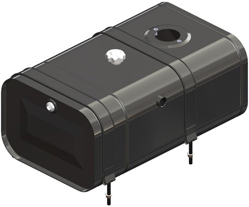 HYDRAULIEKTANK STAAL 100 LTR + FILTER OPENING