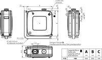 HYDRAULIKTANK ALUMINIUM 115 LTR 650*650*300-2