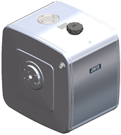 HYDRAULIEKTANK ALUMINIUM 250 LTR 700*700*550 + MONTAGEPLAAT VOOR OMFB KIPVENTIEL