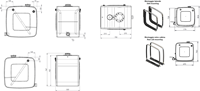HYDRAULIC TANK ALUMINIUM 250 LTR 700×700×550 Ø175 MM FILTER + 2" SUCTION ADAPTOR-2