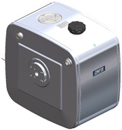 HYDRAULIEKTANK ALUMINIUM 170 LTR 625×680×450 + MONTAGEPLAAT VOOR OMFB KIPVENTIEL