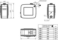 HYDRAULIEKTANK ALUMINIUM 170 LTR 625*680*450 (ZONDER FILTERFLENS)-2
