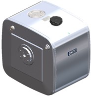 HYDRAULIKTANK ALUMINIUM 200 LTR 625×680×520 + MONTAGEPLATTE FÜR OMFB KIPPVENTIL