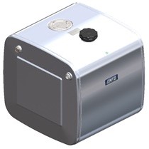 HYDRAULIEKTANK ALUMINIUM 250 LTR 625*680*650