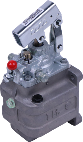 HANDPUMPE PMI 45 + ENTLASTUNGSVENTIL MIT 1 LTR ALUMINIUM TANK