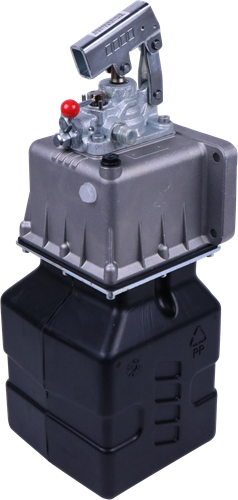 HANDPOMP PMI 45 + VEILIGHEID MET 10 LTR PLASTIC TANK