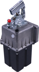 HANDPUMPE PMI 25 + ENTLASTUNGSVENTIL MIT 5 LTR PLASTIK TANK