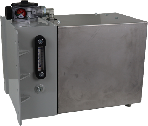 HYDROFAN TANK+KOELER 13KW 130L/M 315BAR STALEN FRAME RVS COVER