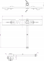 SINGLE SWIVEL ARM IPH L=452MM (SCANIA)-3